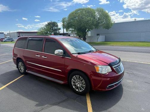 Red 2013 Chrysler Town & Country Touring-L