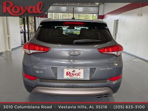 Coliseum Gray 2017 Hyundai TUCSON Sport