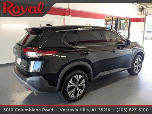 Super Black 2021 Nissan Rogue SV