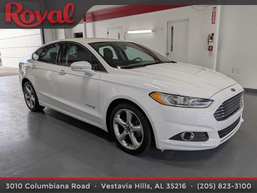 Oxford White 2013 Ford Fusion Hybrid SE Hybrid