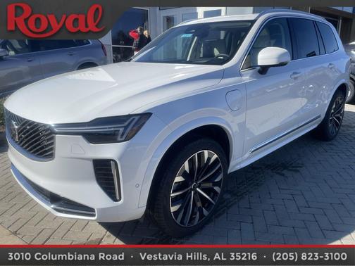 2026 Volvo XC90 Plug-In Hybrid Ultra, T8 AWD, Electric/Gasoline, Bright, 7 Seats