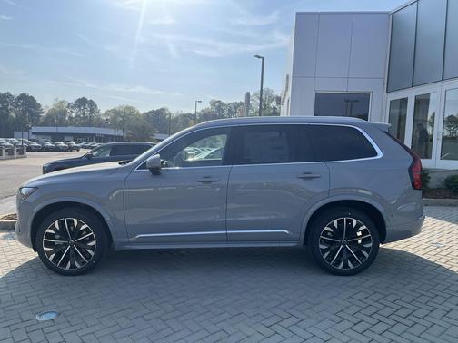 Vapour Grey Metallic 2026 Volvo XC90 Plus, B5 AWD Gas (mild hybrid), Gasoline, Bright, 7 Seats