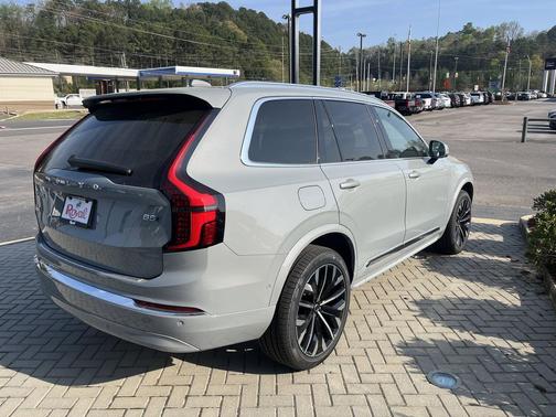 Vapour Grey Metallic 2026 Volvo XC90 Plus, B5 AWD Gas (mild hybrid), Gasoline, Bright, 7 Seats