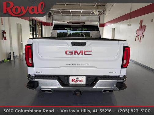 Summit White 2024 GMC Sierra 1500 SLT