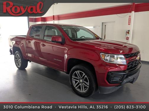 Cherry Red Tintcoat 2021 Chevrolet Colorado WT