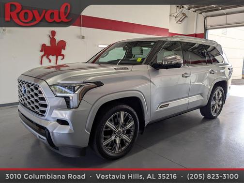 Celestial Silver Metallic 2023 Toyota Sequoia Capstone