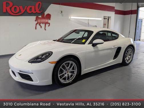 White 2018 Porsche 718 Cayman Base
