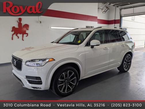 Ice White 2019 Volvo XC90 T6 Momentum