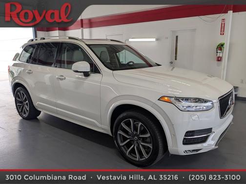 Ice White 2019 Volvo XC90 T6 Momentum