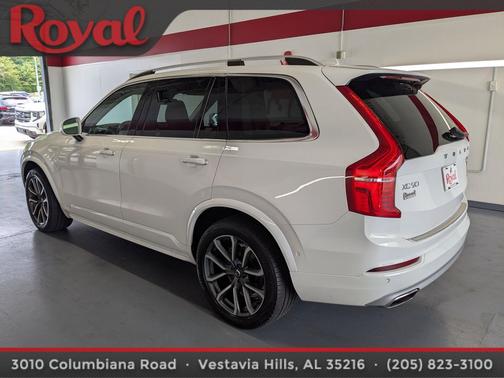 Ice White 2019 Volvo XC90 T6 Momentum