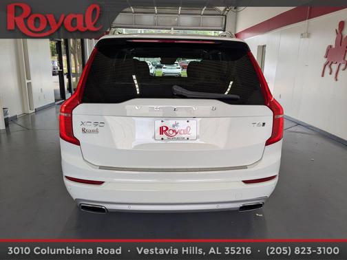 Ice White 2019 Volvo XC90 T6 Momentum