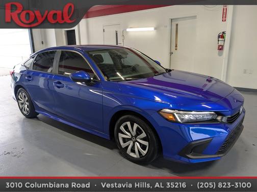 Boost Blue Pearl 2024 Honda Civic LX