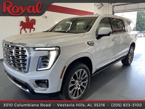 Glacier White Tricoat 2026 GMC Yukon XL Denali