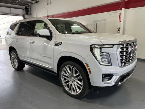 Glacier White Tricoat 2026 GMC Yukon Denali