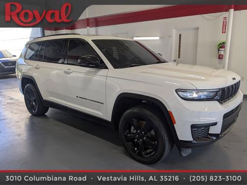 Bright White Clearcoat 2024 Jeep Grand Cherokee L Altitude