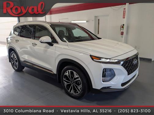 Quartz White 2020 Hyundai SANTA FE Limited 2.0T
