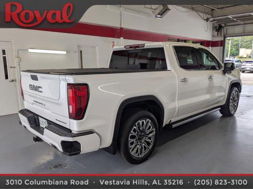 White Frost Tricoat 2024 GMC Sierra 1500 Denali Ultimate