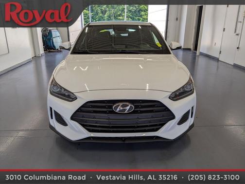 Chalk White 2019 Hyundai Veloster 2