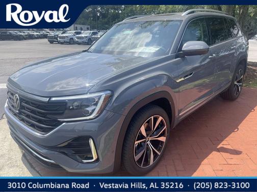 Pure Gray 2026 Volkswagen Atlas 2.0T SEL Premium R-Line 4MOTION