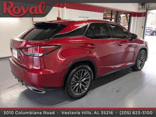 2022 Lexus RX 350 F SPORT Handling