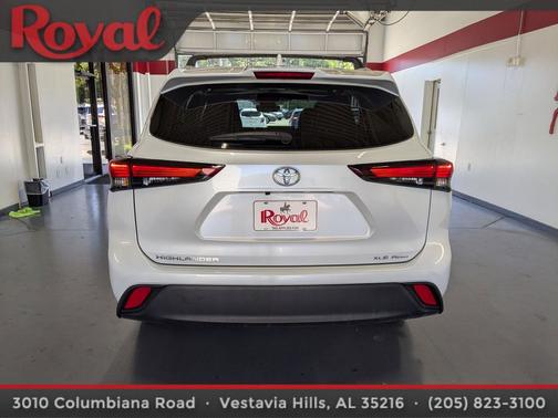 Wind Chill Pearl 2024 Toyota Highlander XLE