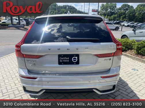 Silver Dawn Metallic 2023 Volvo XC60 B5 Plus Dark Theme