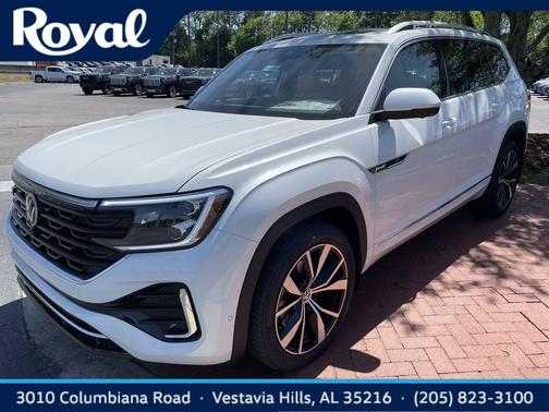 White Pearl 2026 Volkswagen Atlas 2.0T SEL Premium R-Line 4MOTION