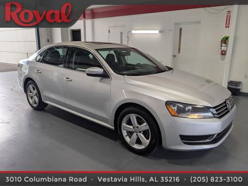 Silver 2013 Volkswagen Passat 2.5 SE