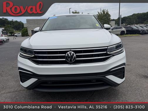 Pure White 2023 Volkswagen Tiguan 2.0T S