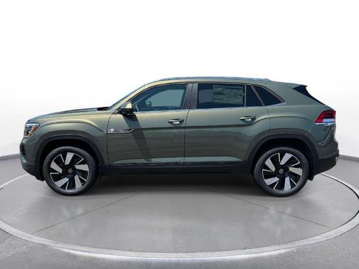 Avocado Green Pearl 2026 Volkswagen Atlas Cross Sport 2.0T SE W/TECHNOLOGY