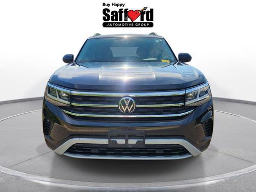 Deep Black Pearl 2023 Volkswagen Atlas 3.6L SE w/Technology