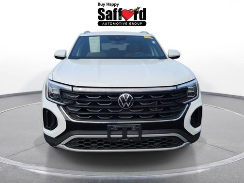 Pure White 2024 Volkswagen Atlas Cross Sport 2.0T SE