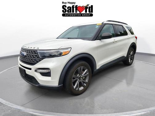 STAR WHITE MET TRI-COAT 2021 Ford Explorer XLT