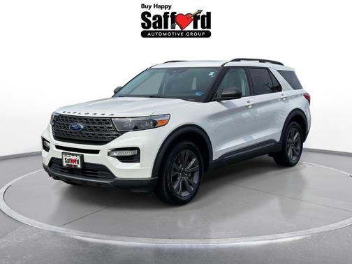 STAR WHITE MET TRI-COAT 2021 Ford Explorer XLT