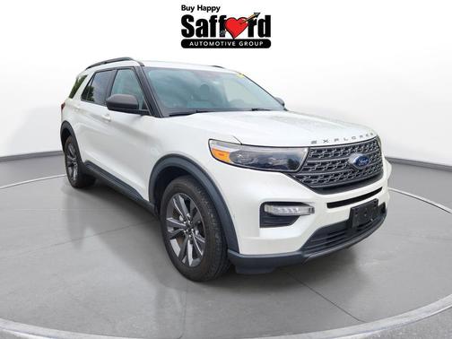 STAR WHITE MET TRI-COAT 2021 Ford Explorer XLT