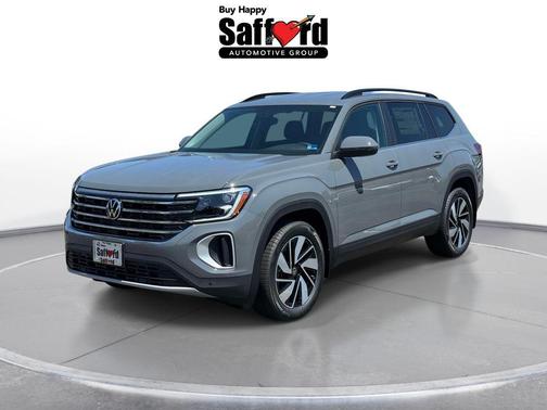 Pure Gray 2026 Volkswagen Atlas 2.0T SE w/Technology 4MOTION