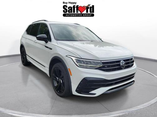 Opal White 2023 Volkswagen Tiguan 2.0T SE R-Line Black