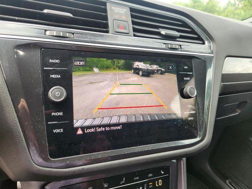 Opal White 2023 Volkswagen Tiguan 2.0T SE R-Line Black