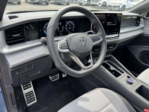 Blue 2026 Volkswagen Tiguan 2.0T SE R-Line Black