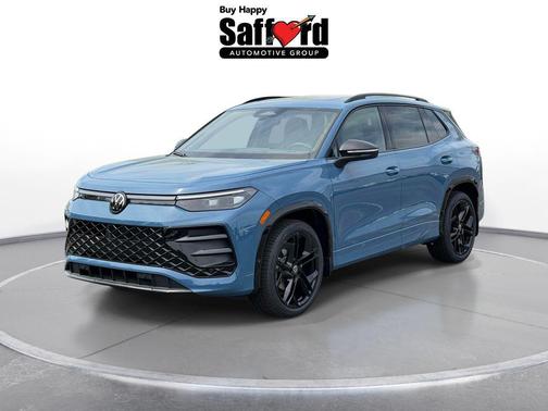 Blue 2026 Volkswagen Tiguan 2.0T SE R-Line Black