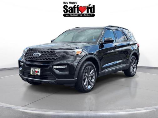 Agate Black Metallic 2022 Ford Explorer XLT