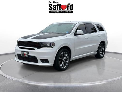 White Knuckle Clearcoat 2019 Dodge Durango GT Plus