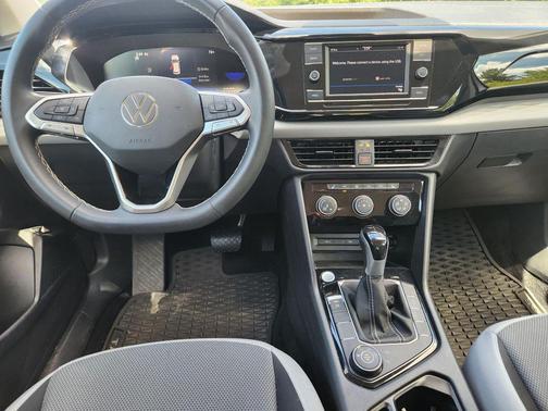Silver Metallic 2024 Volkswagen Taos 1.5T S