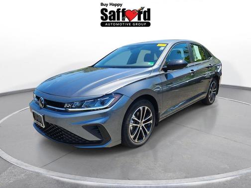 Platinum Gray Metallic 2025 Volkswagen Jetta 1.5T Sport