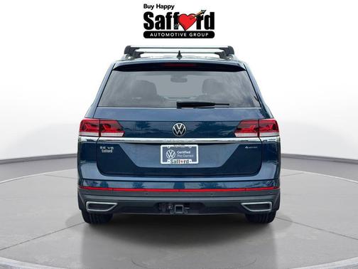 Tourmaline Blue Metallic 2023 Volkswagen Atlas 3.6L SE w/Technology