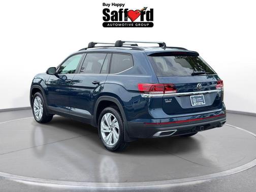 Tourmaline Blue Metallic 2023 Volkswagen Atlas 3.6L SE w/Technology
