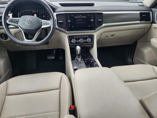 Tourmaline Blue Metallic 2023 Volkswagen Atlas 3.6L SE w/Technology