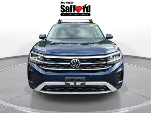 Tourmaline Blue Metallic 2023 Volkswagen Atlas 3.6L SE w/Technology