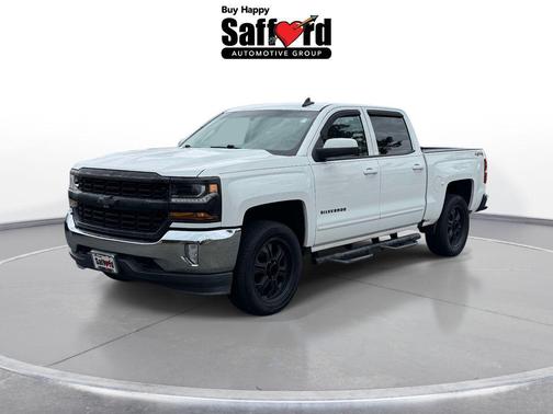 Summit White 2017 Chevrolet Silverado 1500 1LT