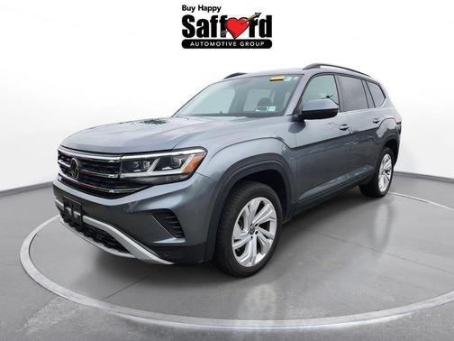 Platinum Gray Metallic 2023 Volkswagen Atlas 3.6L SE w/Technology